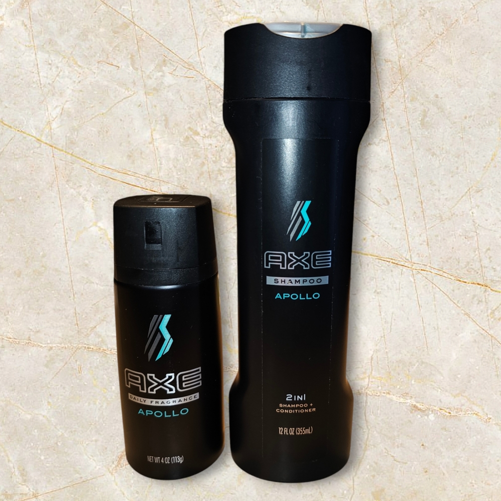 AXE Apollo Shampoo and Body Spray Set